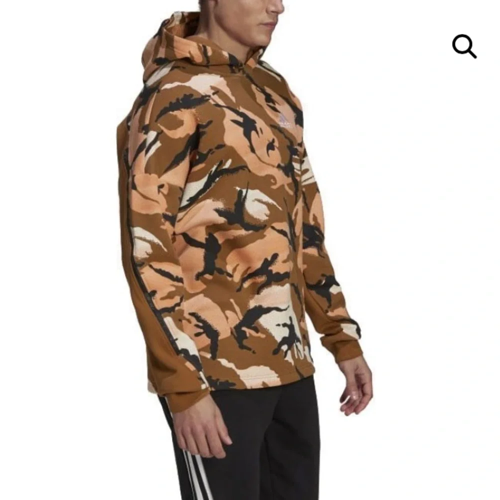 Adidas Allover Camouflage Hoodie